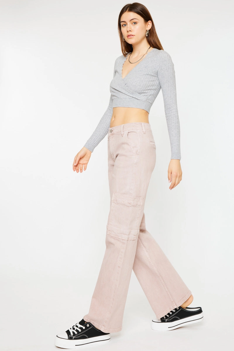 Rain Low Rise Knee X-Cargo Jeans
