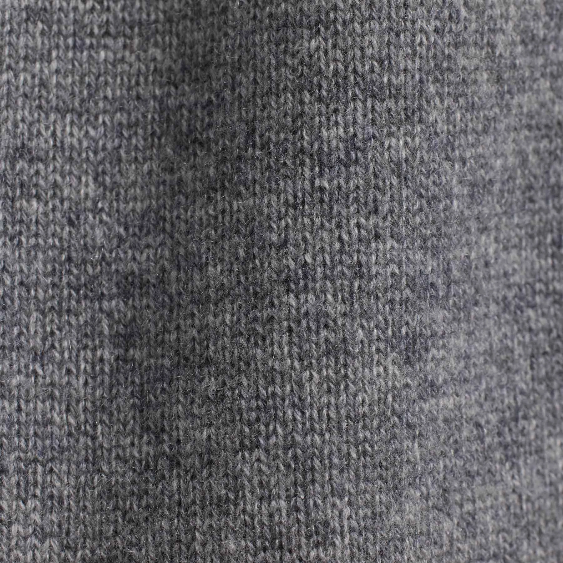 Recycled Cashmere Track Pant with Pockets - Heather Grey
