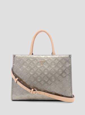 Silver Arnela Girlfriend Tote Bag