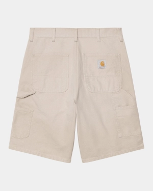Single Knee Short - Stone Canvas | Dusky Beige