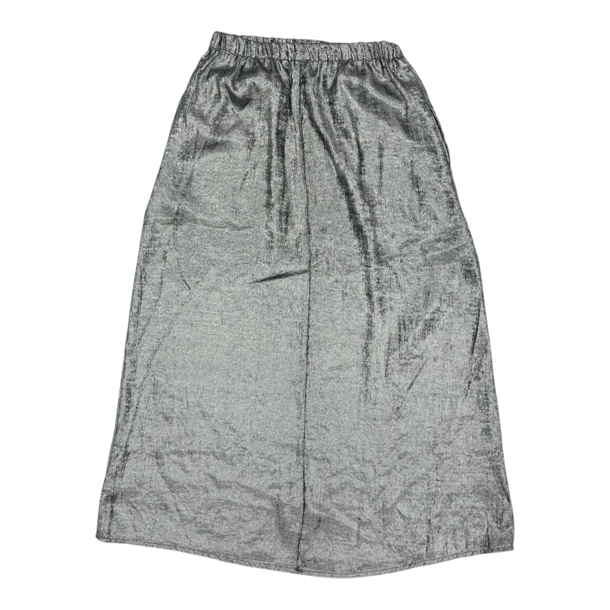 Skirt Midi By Old Navy In Silver, Size:Xs