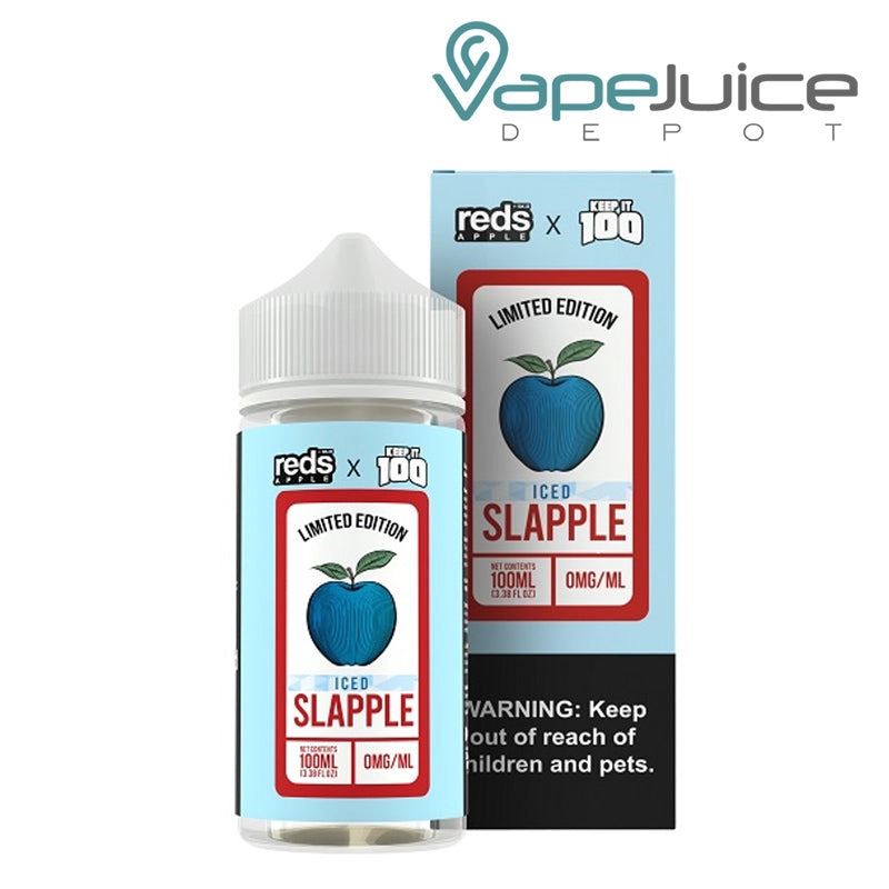 Slapple Iced 7 Daze Reds X Keep It 100 eLiquid
