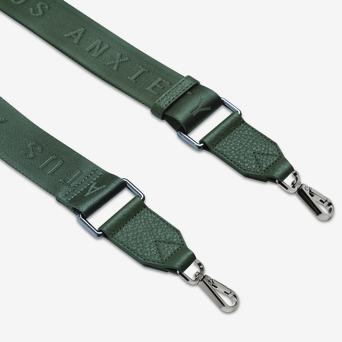 Status Anxiety Without You Bag Strap Green