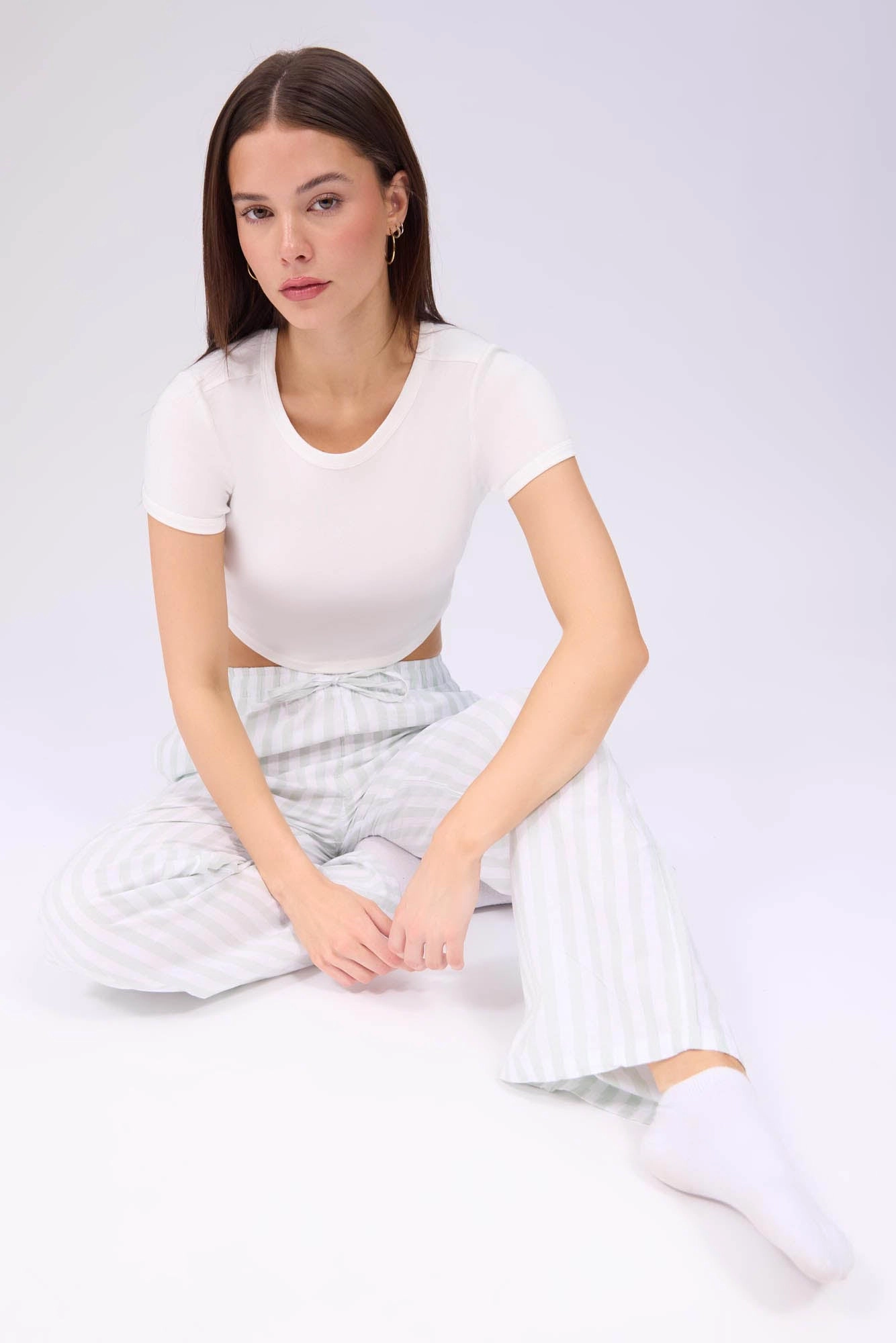 Straight Leg Pajama Pants