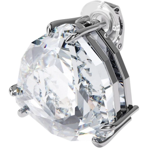 Swarovski Women's Clip Earring - Mesmera Single Clear Triangle Cut Crystal | 5600752