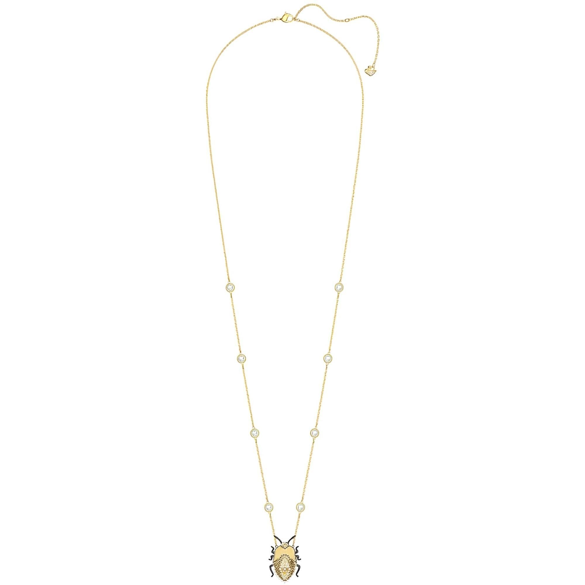 Swarovski Women's Necklace - Magnetic Scarab Motif Multicolored Crystals | 5423173