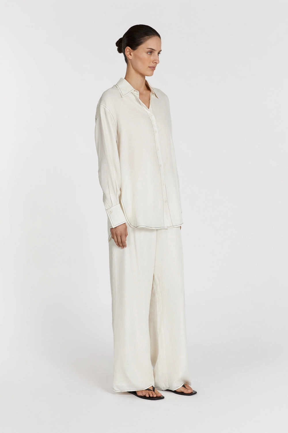 TALI CREAM CURPO PANT