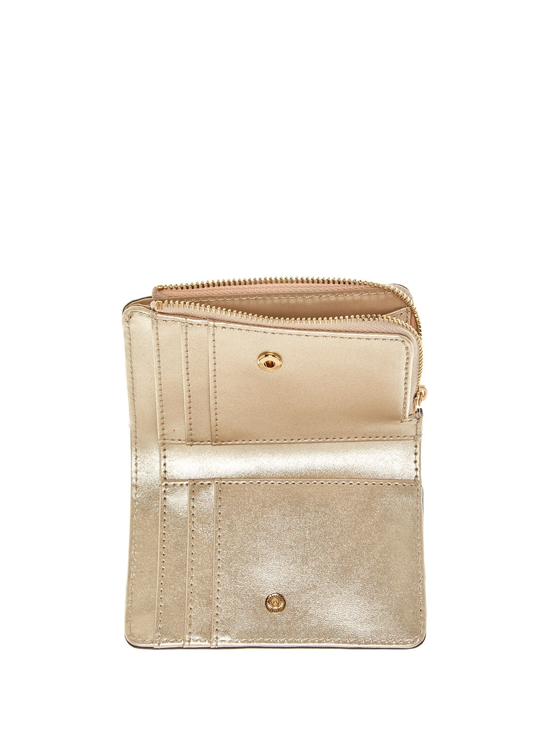 Taupe Logo Arlena Card Case