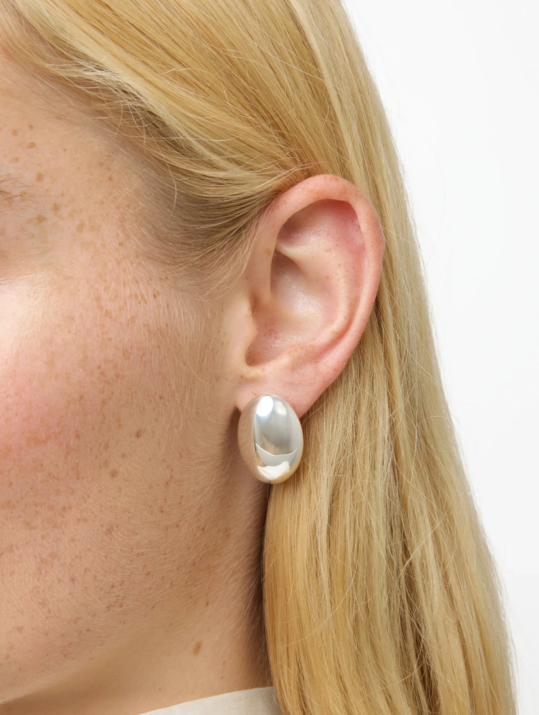 The Camille Earrings in Silver