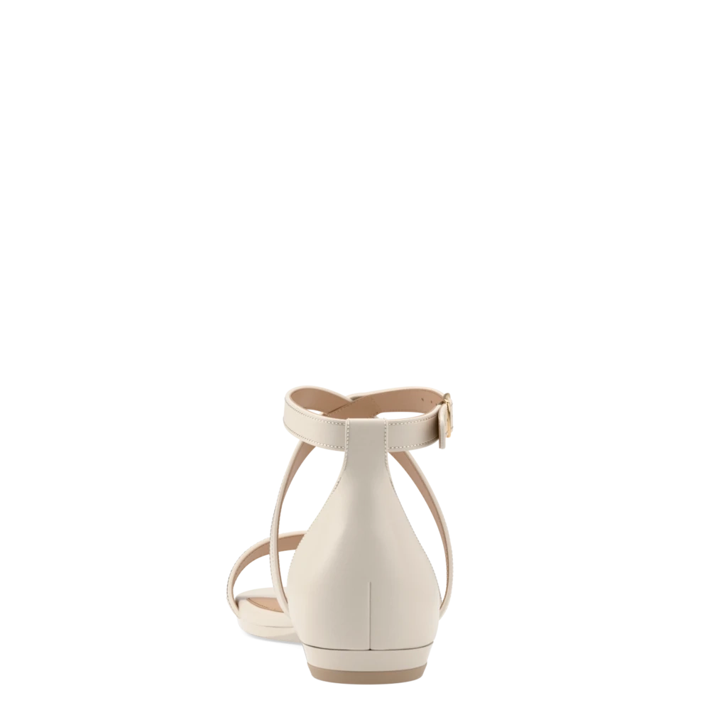 The Sandal - Ivory Leather