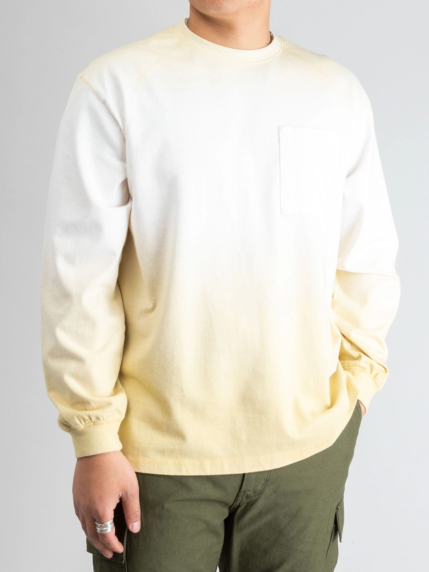 Tie-Dye T-Shirt in Beige