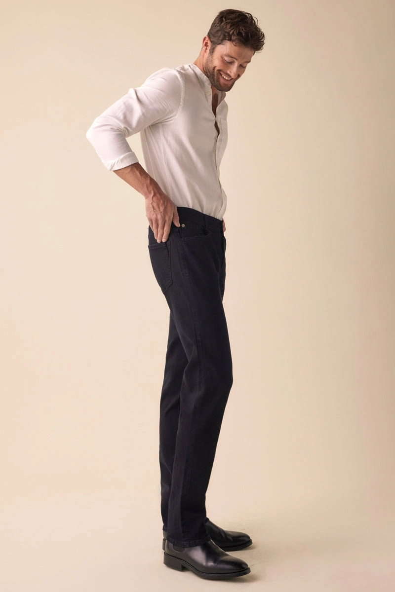 Tom Black Straight Jeans - Men
