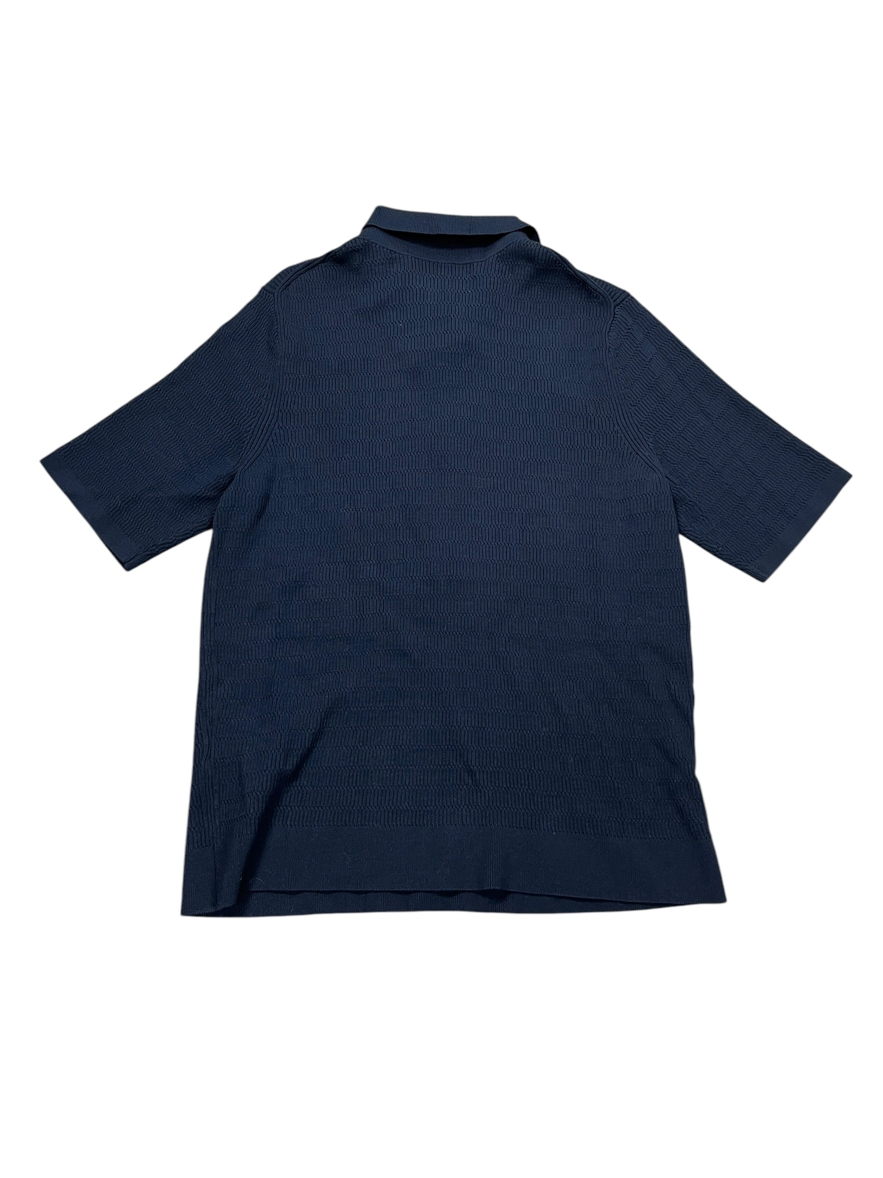 Top Ss By Banana Republic In Navy, Size:Xl