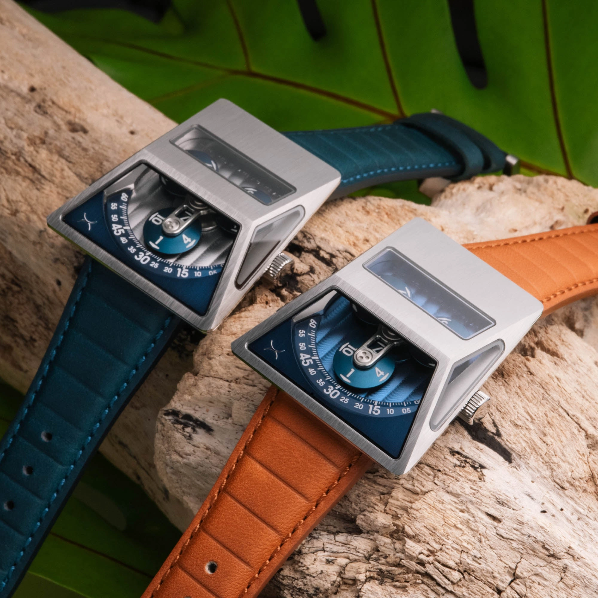Vendetta X Automatic Tan Blue