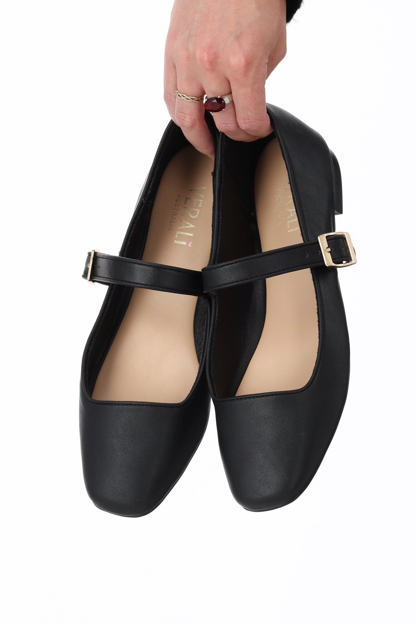 Verali Eden Flats Black