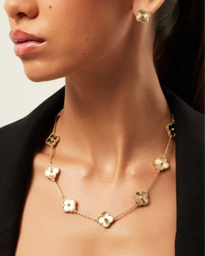 VERONICA NECKLACE - GOLD-GOLD