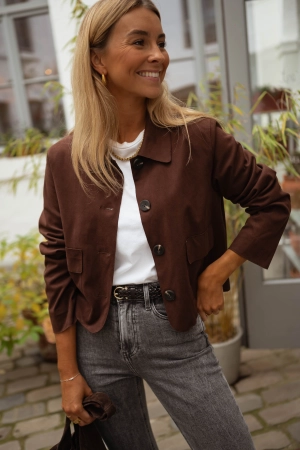 Veste Omer - chocolat