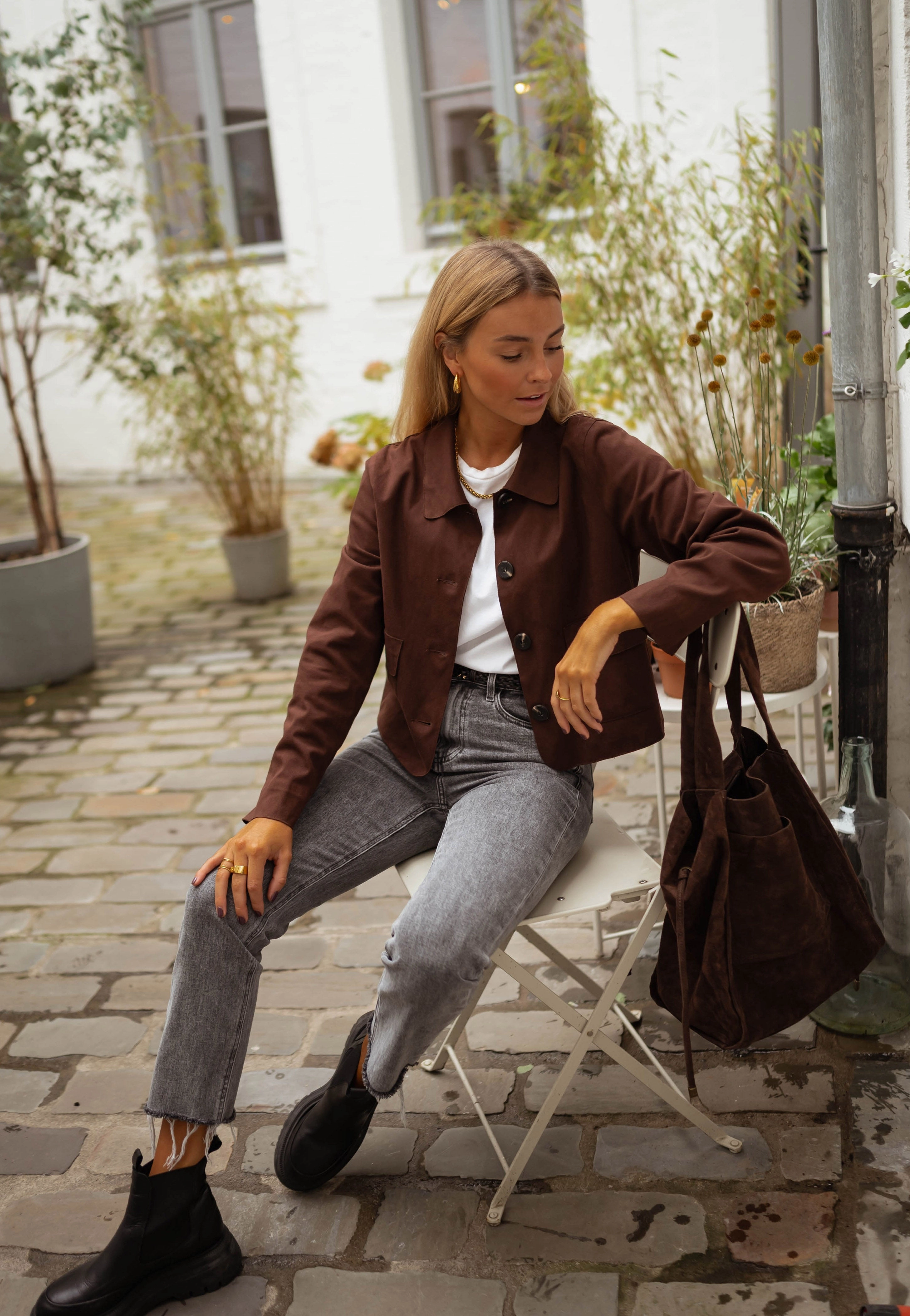 Veste Omer - chocolat