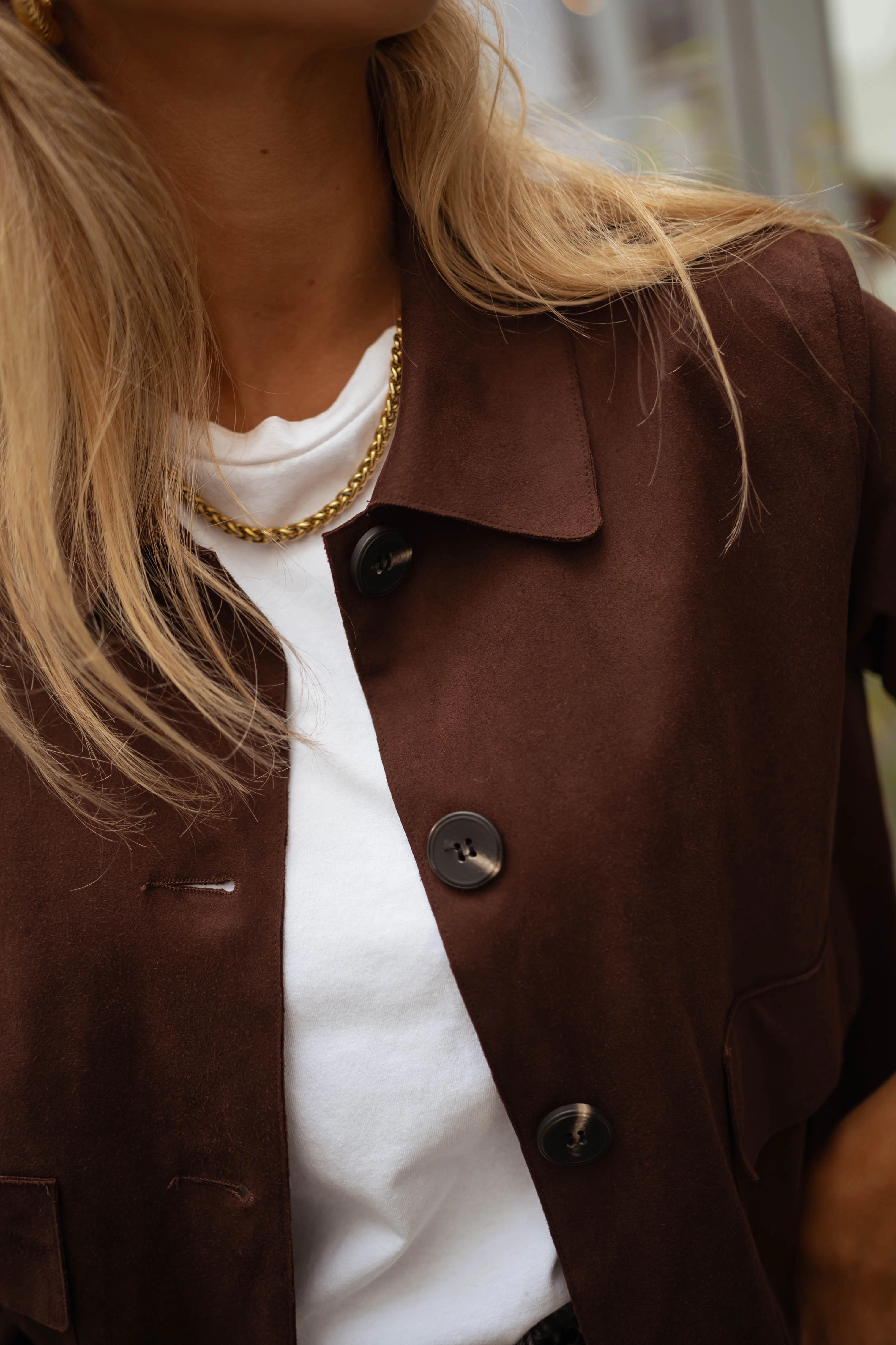 Veste Omer - chocolat