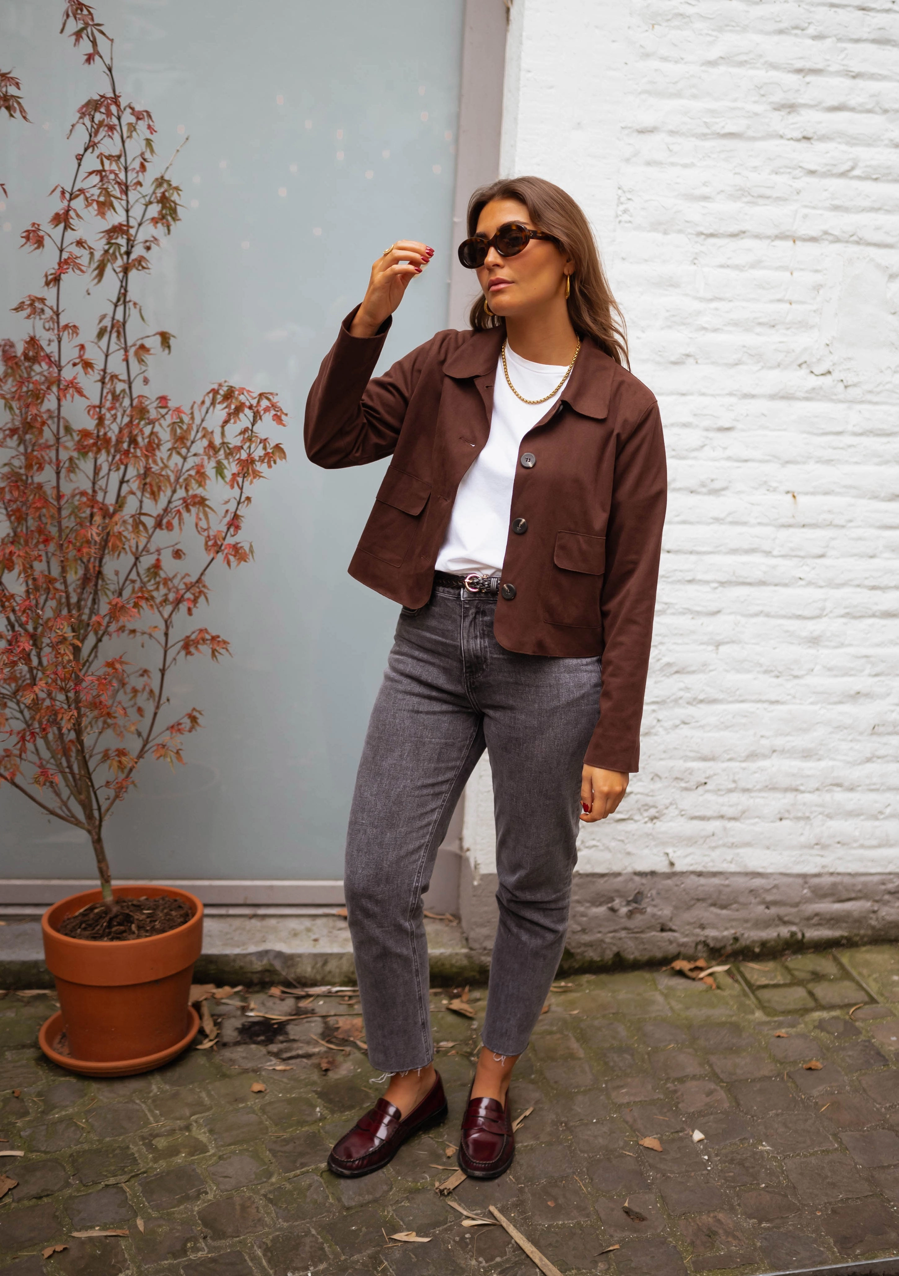 Veste Omer - chocolat