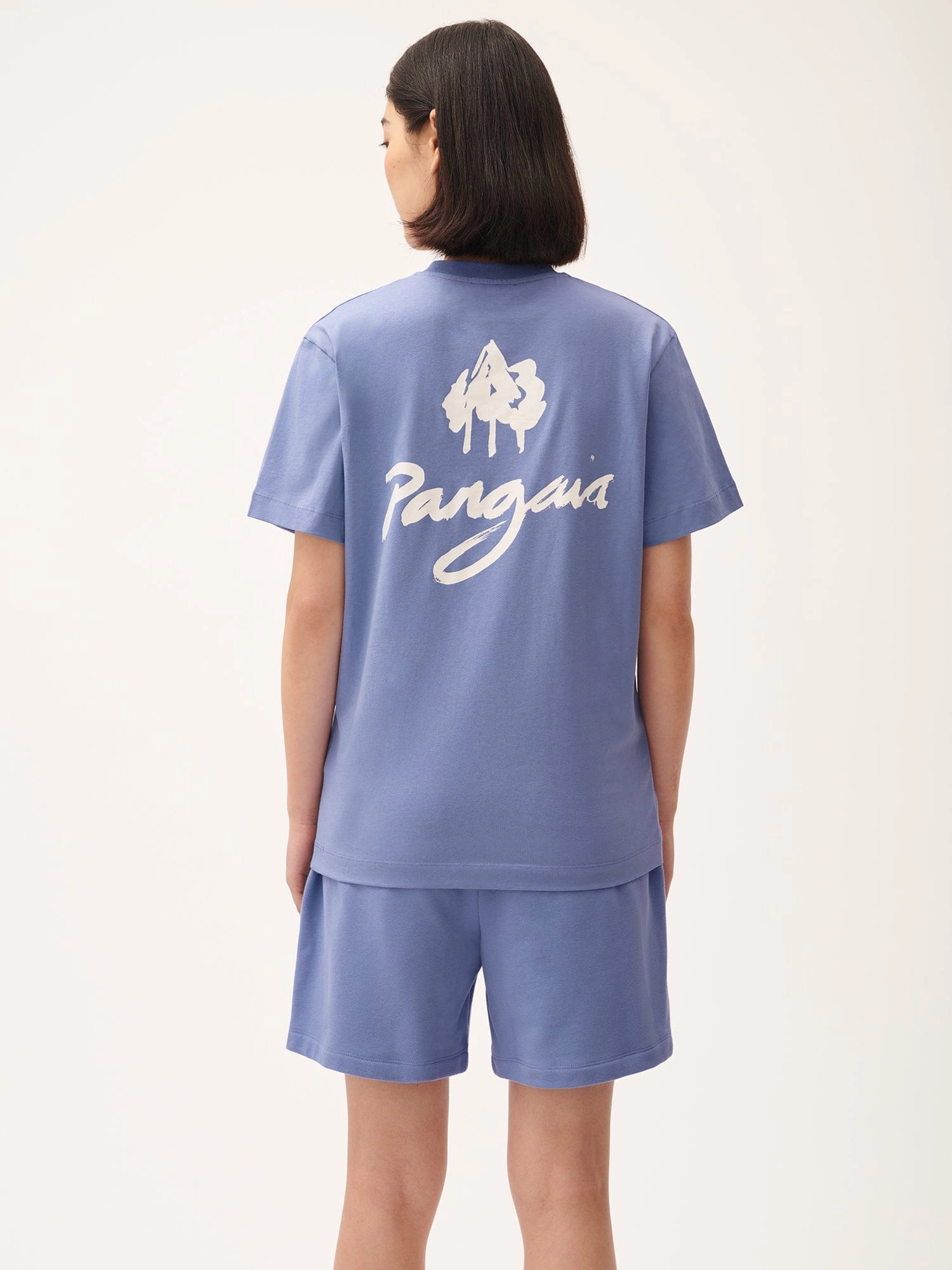 Womens One Forest Graphic T-Shirt—Aster purple