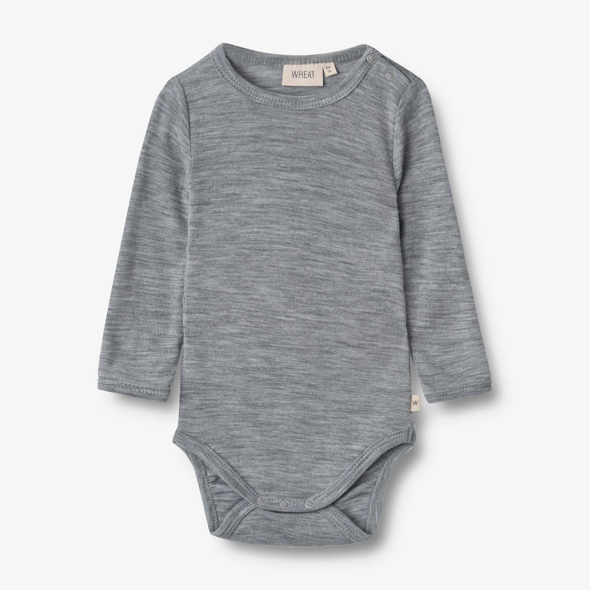 Wool Body L/S Lucca - melange grey