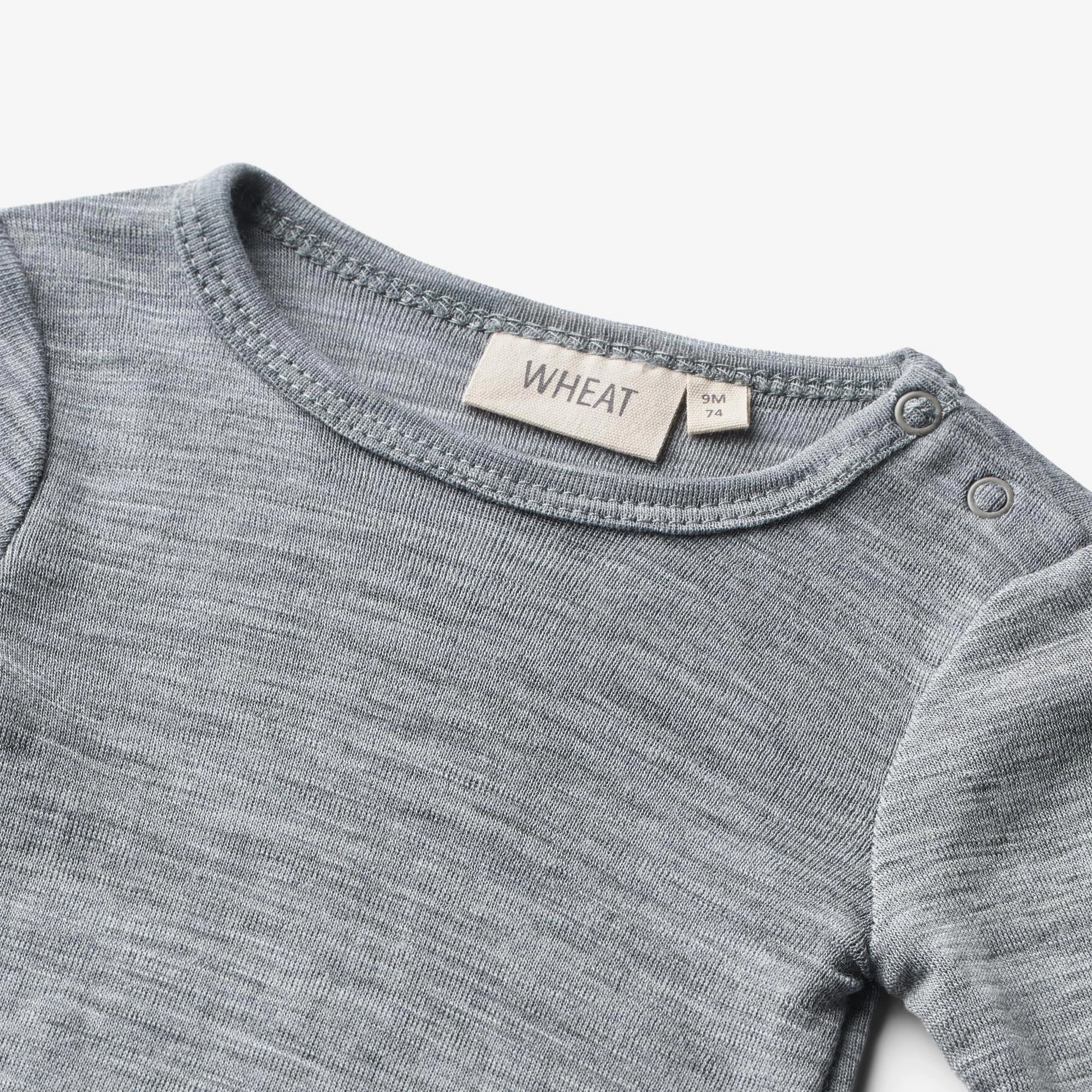 Wool Body L/S Lucca - melange grey
