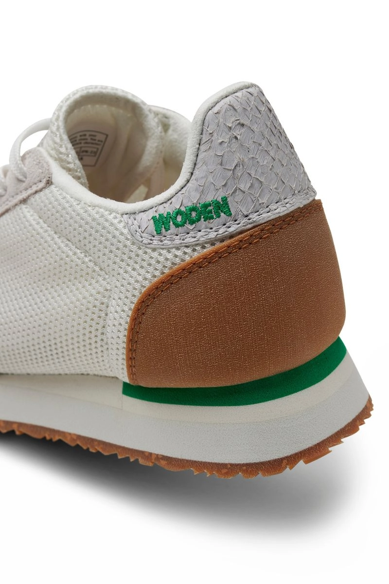 Ydun Icon | White/Basil | Sneakers fra Woden