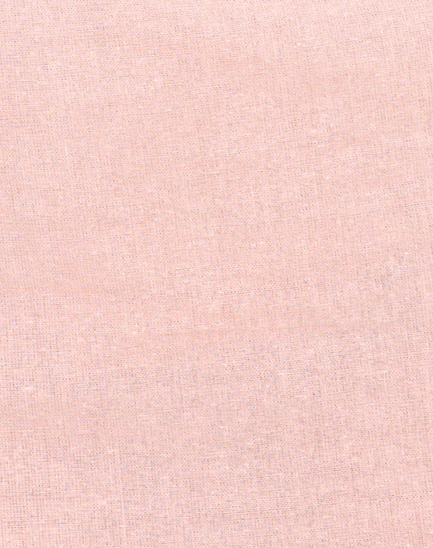 Zila Mini Skirt in Peach